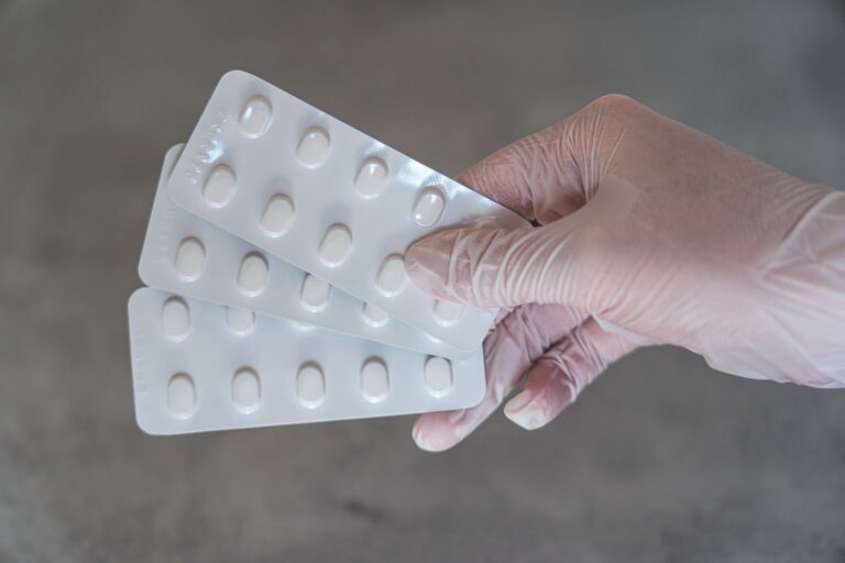 Blister packs of tablets